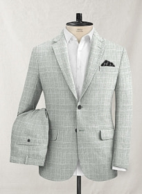 Italian Linen Lusso Gray Suit