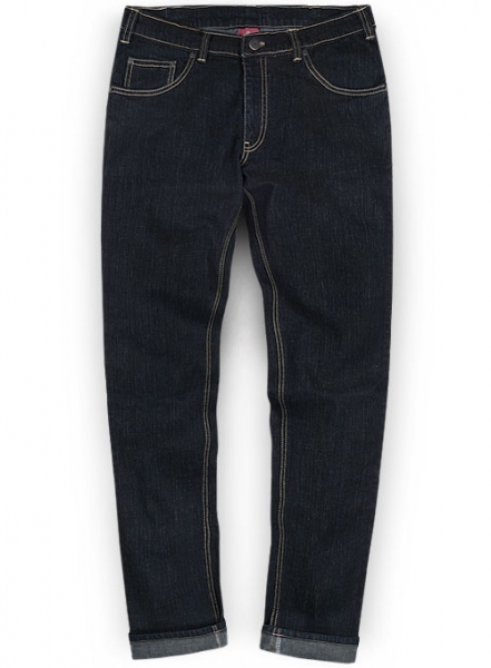 Picasso Blue Stretch Jeans - Hard Wash