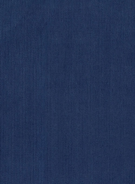 Stretch Cobalt Blue Corduroy Trousers - 21 Wales