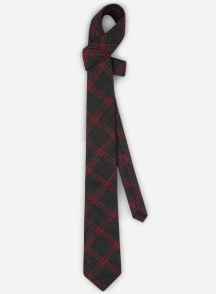 Tweed Tie - Dublin Charcoal