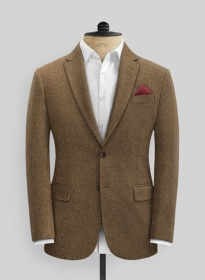 Royal Brown Heavy Tweed Jacket