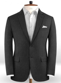 Reda Charcoal Pure Wool Jacket