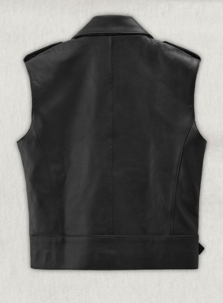 Leather Biker Vest # 331