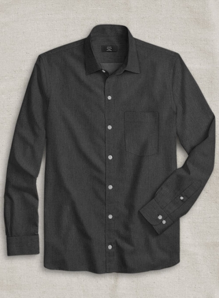Carbon Luxury Twill Shirt - Full Sleeves
