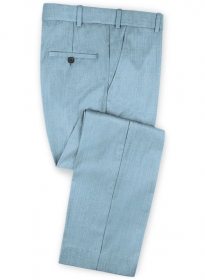 Napolean Taj Blue Wool Pants