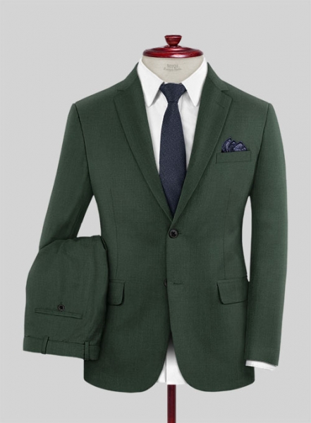 Napolean Green Wool Suit