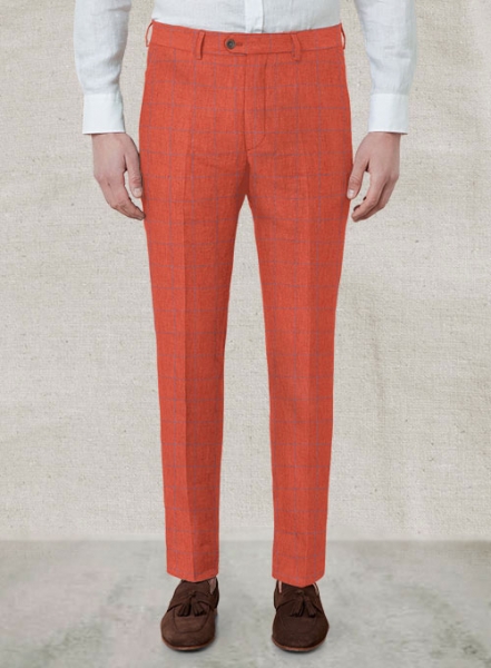 Italian Linen Mafelo Checks Suit