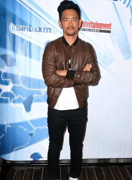 John Cho Leather Jacket #2