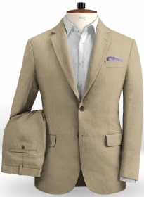 Solbiati Beige Linen Suit