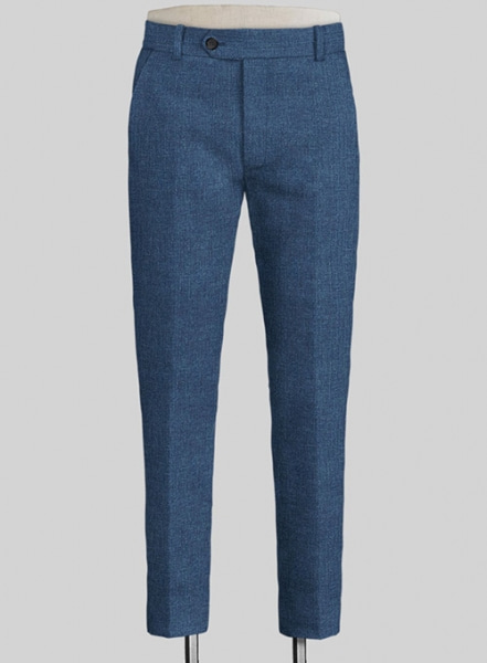 Solbiati Denim Mid Blue Linen Suit