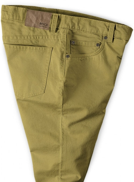 Military Khaki Chino Jeans