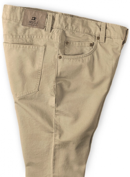 Khaki Fine Twill Jeans