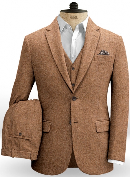 Spring Rust Tweed Suit