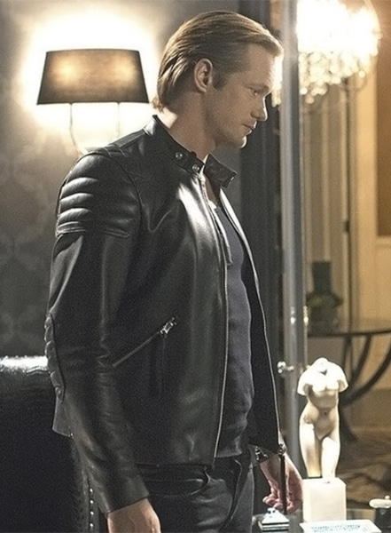 Alexander Skarsgard True Blood Leather Jacket #2