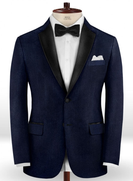 Blue Velvet Tuxedo Jacket