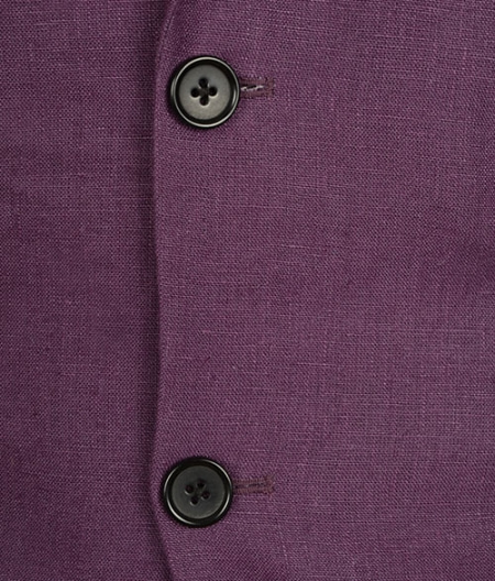Polish Purple Pure Linen Jacket