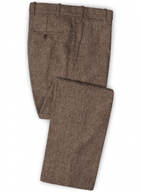 Vintage Twill Brown Tweed Pants