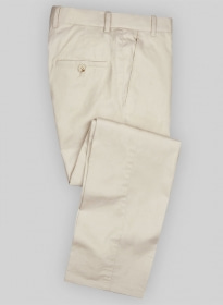 Summer Weight Lt Beige Formal Chinos