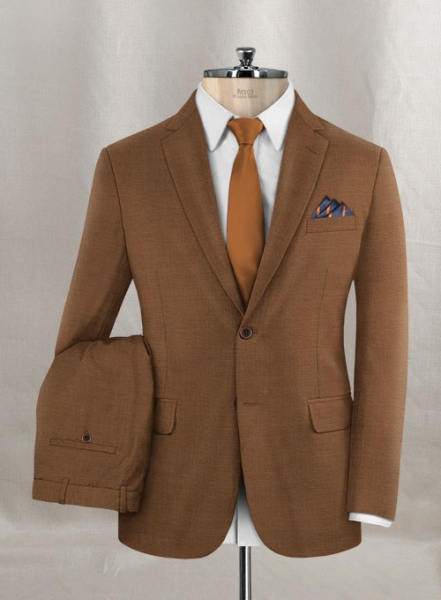 Napolean Rust Wool Suit