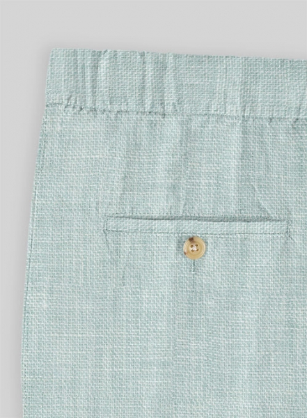 Easy Pants Italian Linen Mint Green