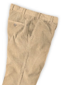 Light Khaki Corduroy Trousers