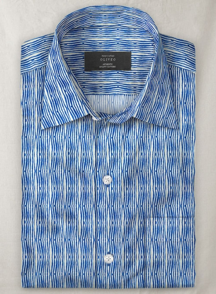 Italian Cotton Tolina Shirt - Half Sleeves