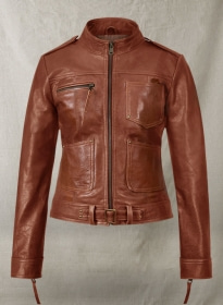 Penny Brown Jennifer Morrison Once Upon A Time Leather Jacket #2