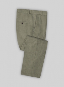 Sage Green Pure Linen Pants