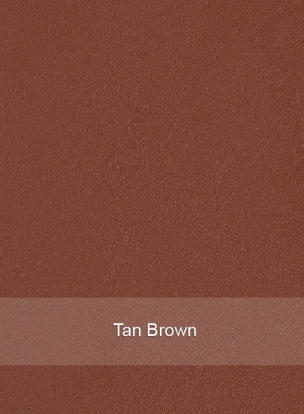 Tan Brown Minority Report Leather Jacket