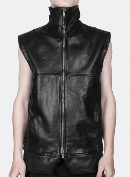 Leather Vest # 346