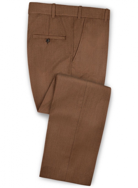 Scabal Scarlet Red Wool Pants : Made To Measure Custom Jeans For Men &  Women, MakeYourOwnJeans®