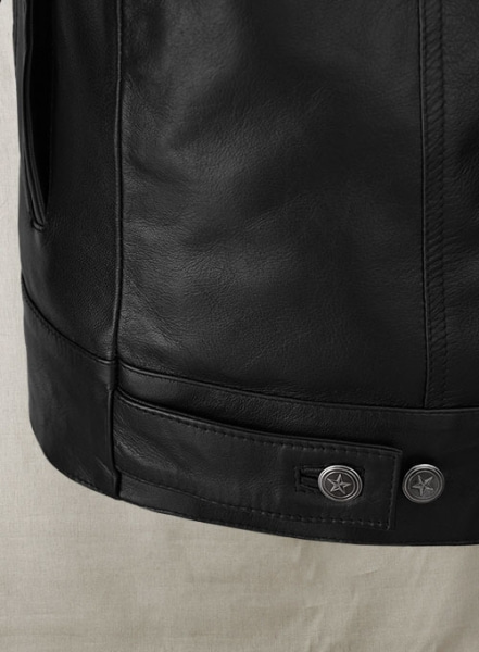 Leather Fur Western Style Jacket