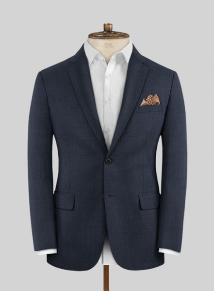 Napolean Highball Blue Wool Suit