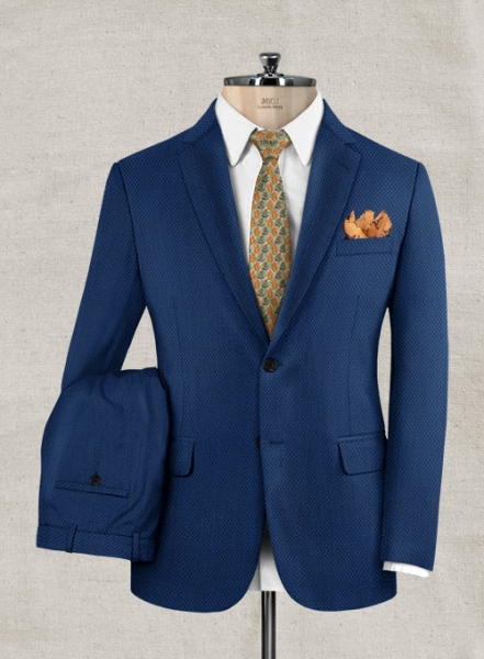 Napolean Empire Blue Wool Suit