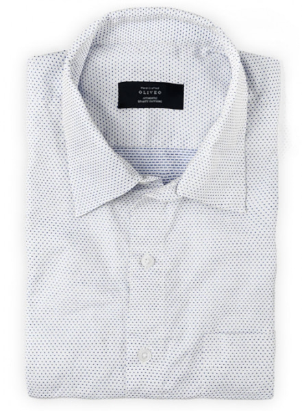 Giza Kito White Cotton Shirt - Full Sleeves