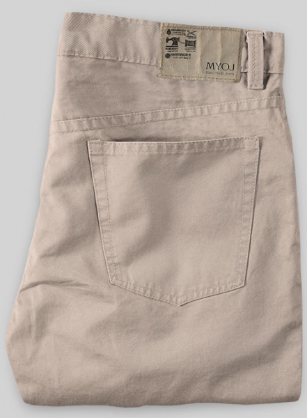 European Khaki Chino Jeans