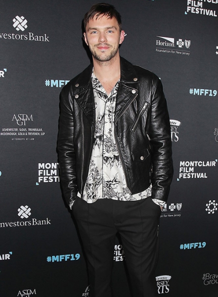 Nicholas Hoult Leather Jacket #1