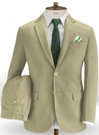 Dark Khaki Stretch Chino Suit