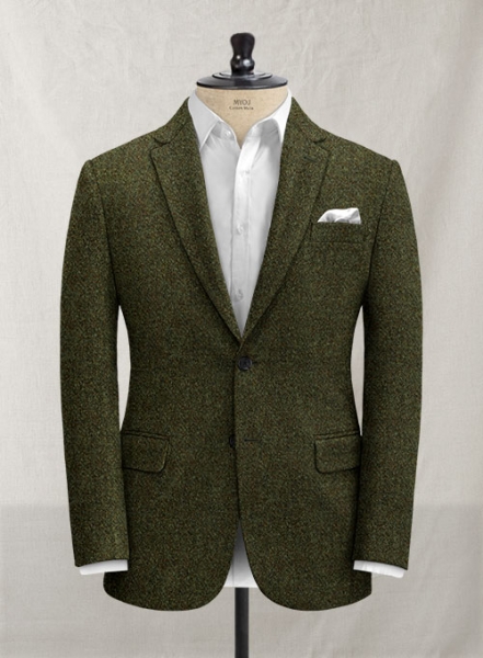 Harris Tweed Tobermory Green Jacket