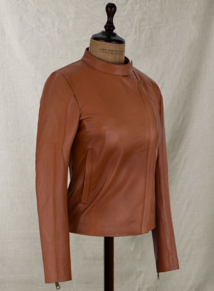 Ellen Pompeo Leather Jacket #1