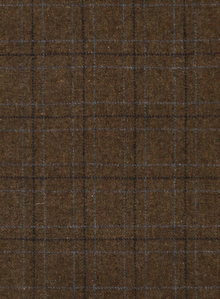 Vintage Jones Brown Checks Tweed Suit