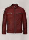 Spanish Red Leather Jacket # 653