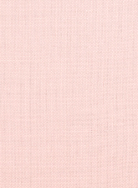 Pink Cotton Linen Shirt - Full Sleeves