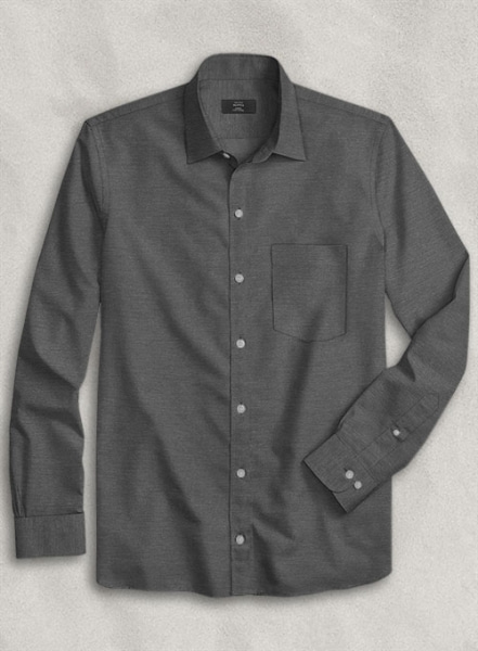 English Twill Gray Shirt