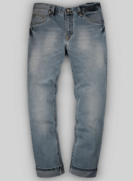 Blue Engine Jeans - Ice Wash