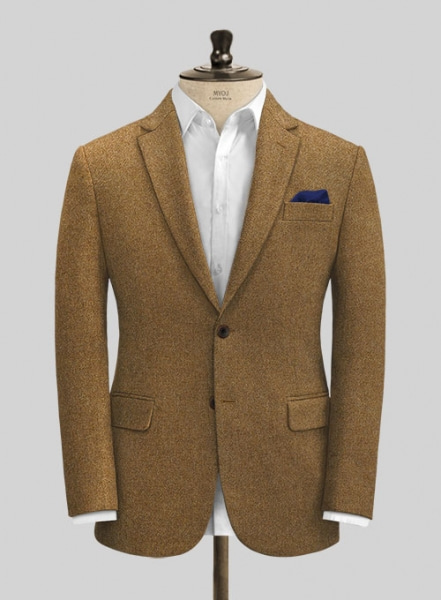 Italian Credi Mid Brown Tweed Suit