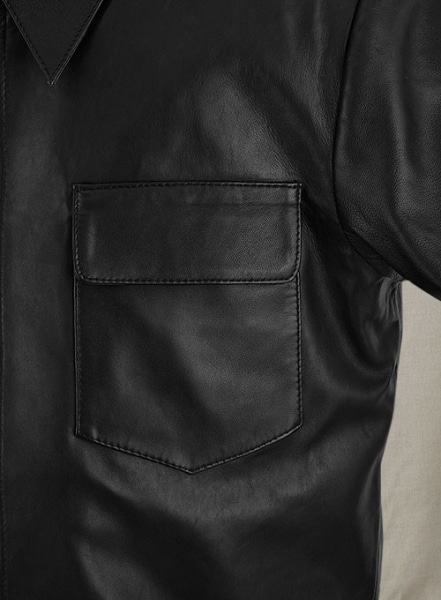 Leather Shirt # 1005