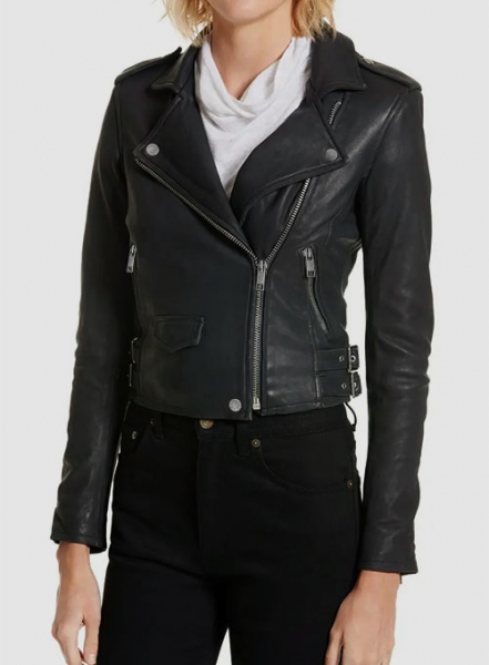 Katie Cassidy Arrow Leather Jacket