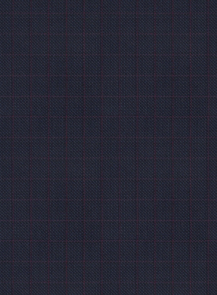 Napolean Nailhead Box Blue Wool Suit