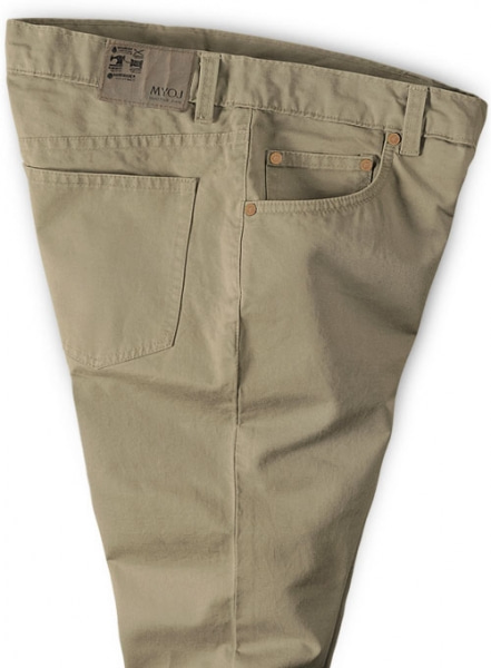 Camel Stretch Chino Jeans